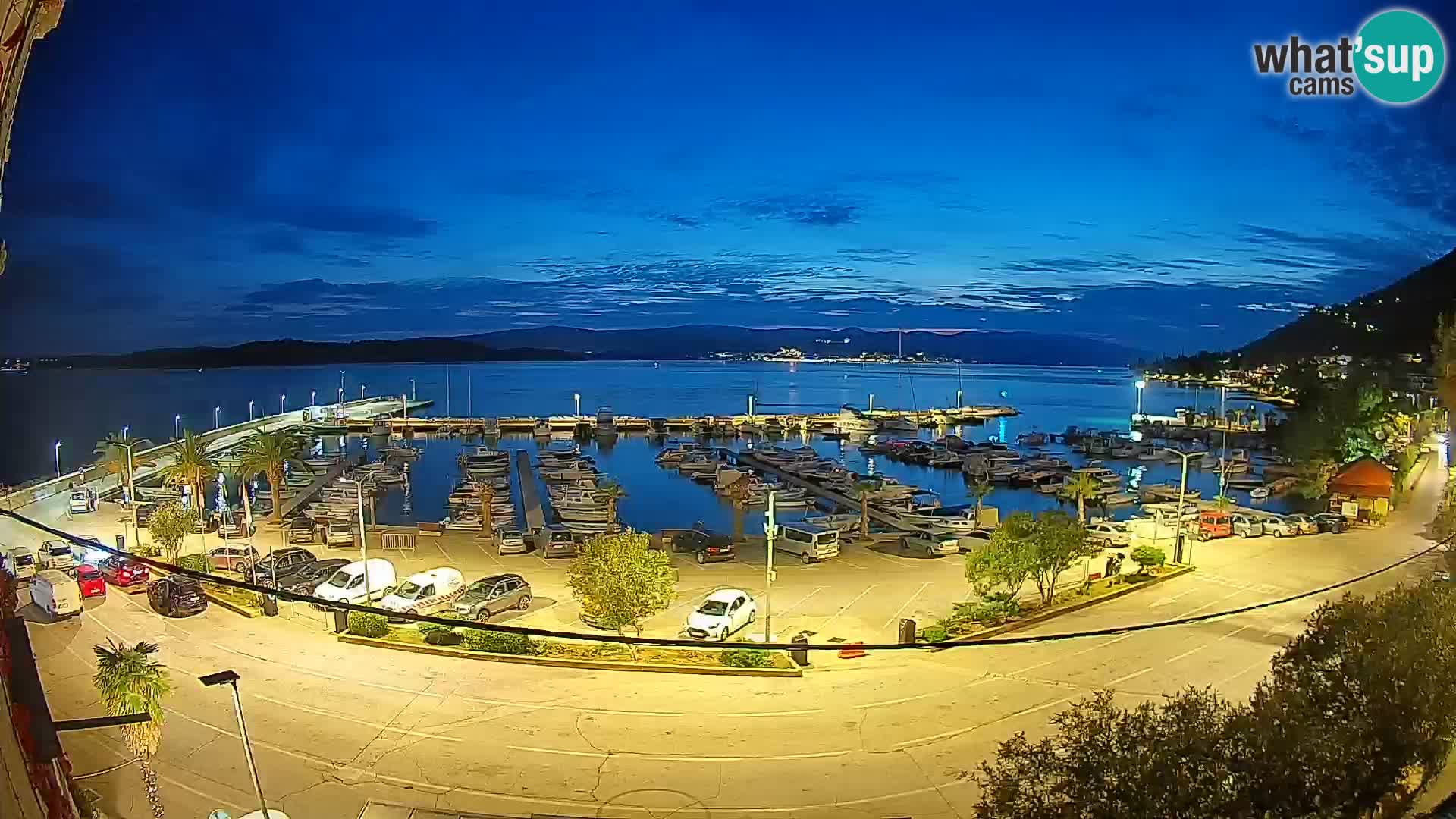 Webcam Orebić Riva – Ferry to Korčula Live