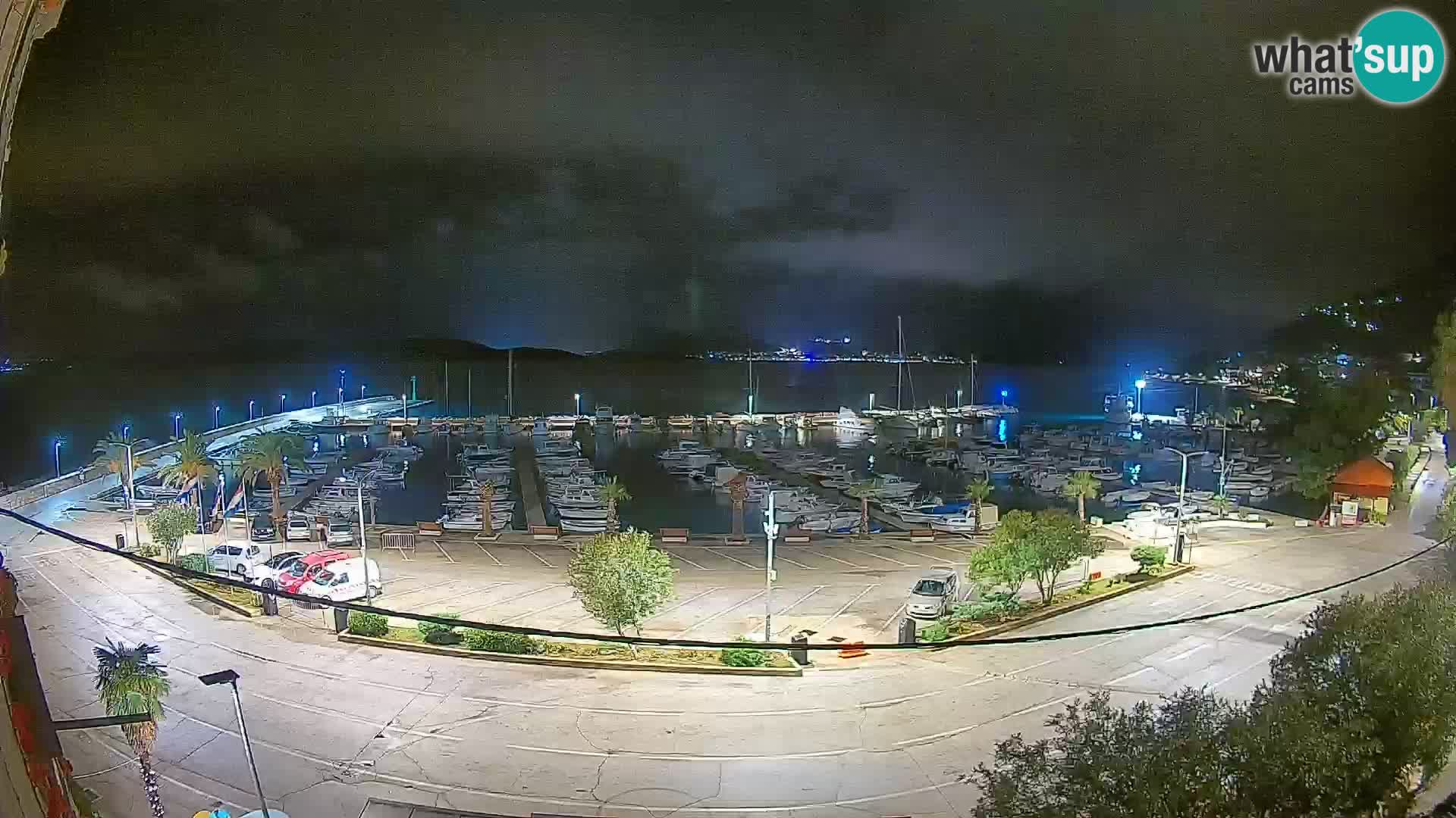 Webcam Orebić Uferpromenade – Fähre nach Korčula Live
