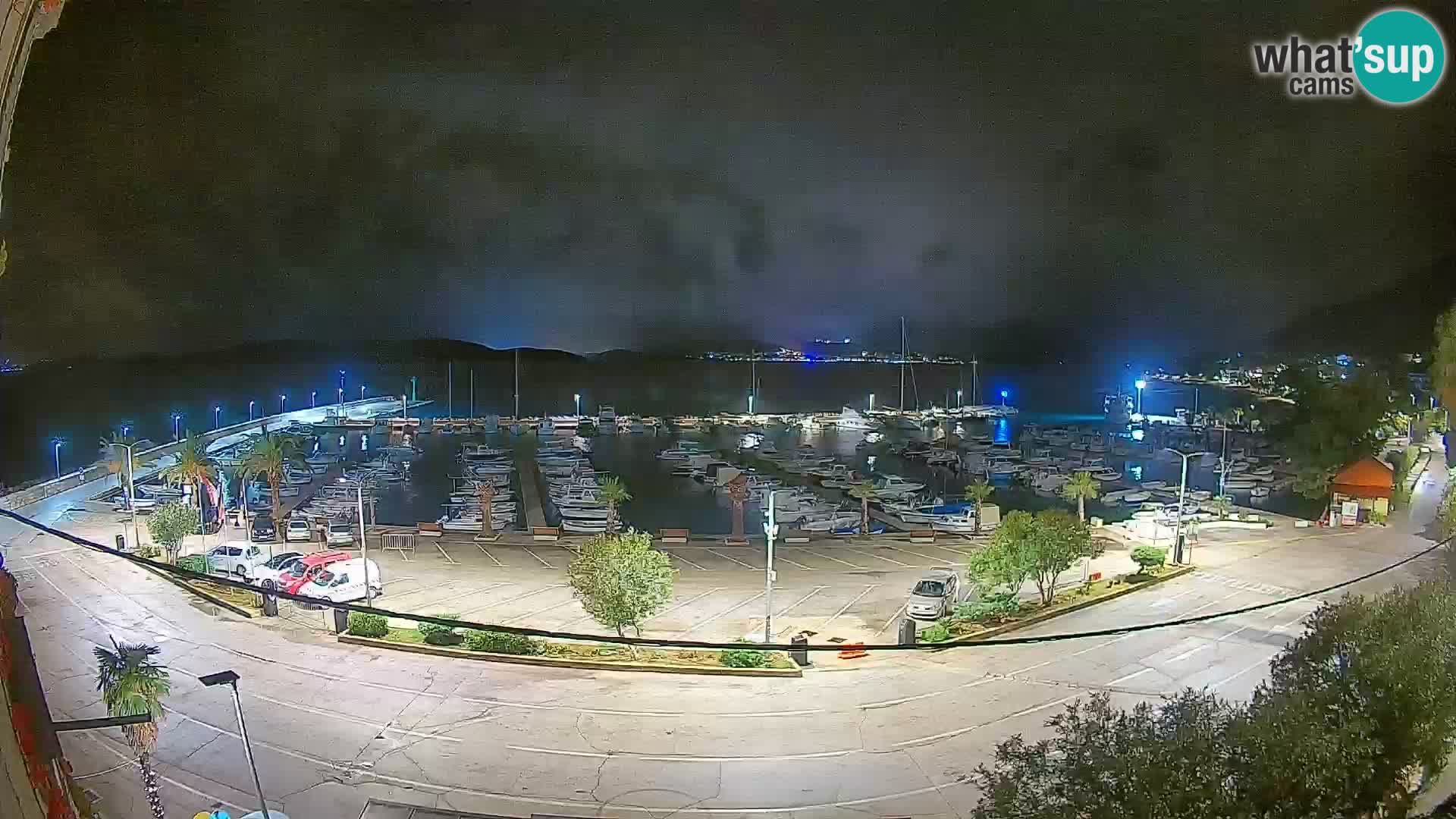 Webcam Orebić Uferpromenade – Fähre nach Korčula Live