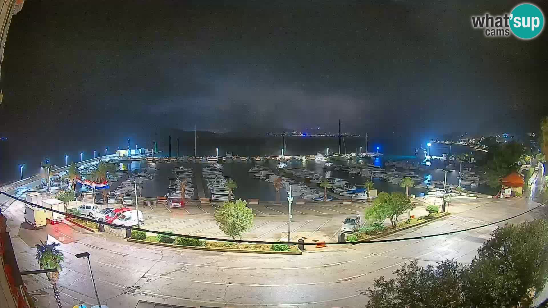 Webcam Orebić Riva – Ferry a Korčula en vivo