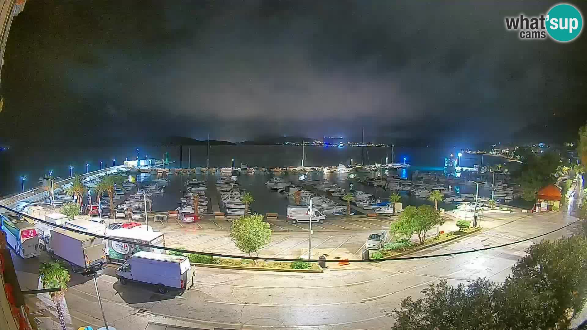 Webcam Orebić Riva – Ferry vers Korčula en direct