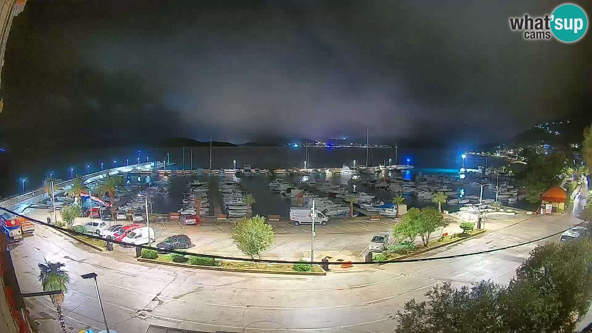 Webcam Orebić Riva – Ferry to Korčula Live
