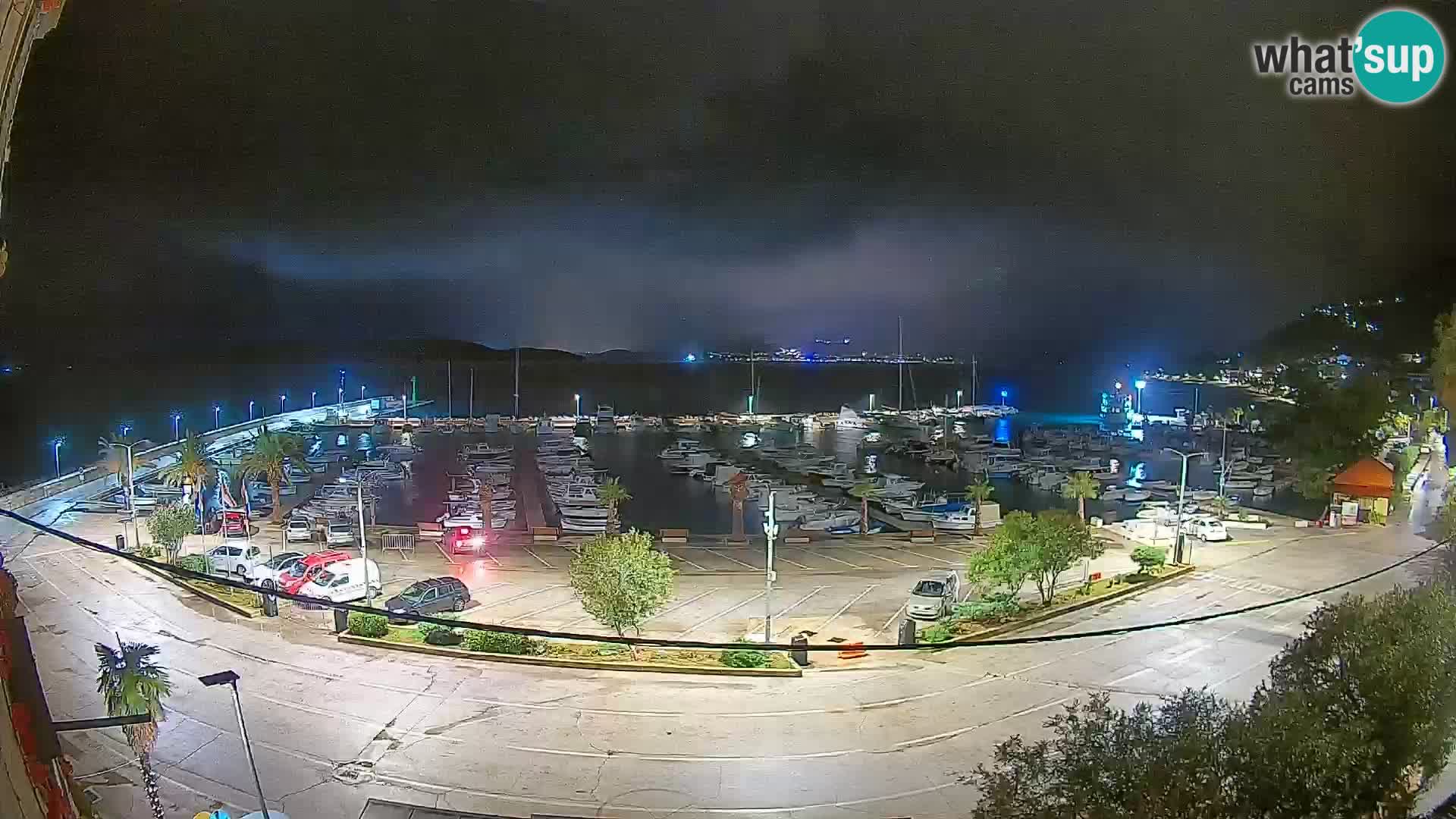 Webcam Orebić Riva – Ferry a Korčula en vivo