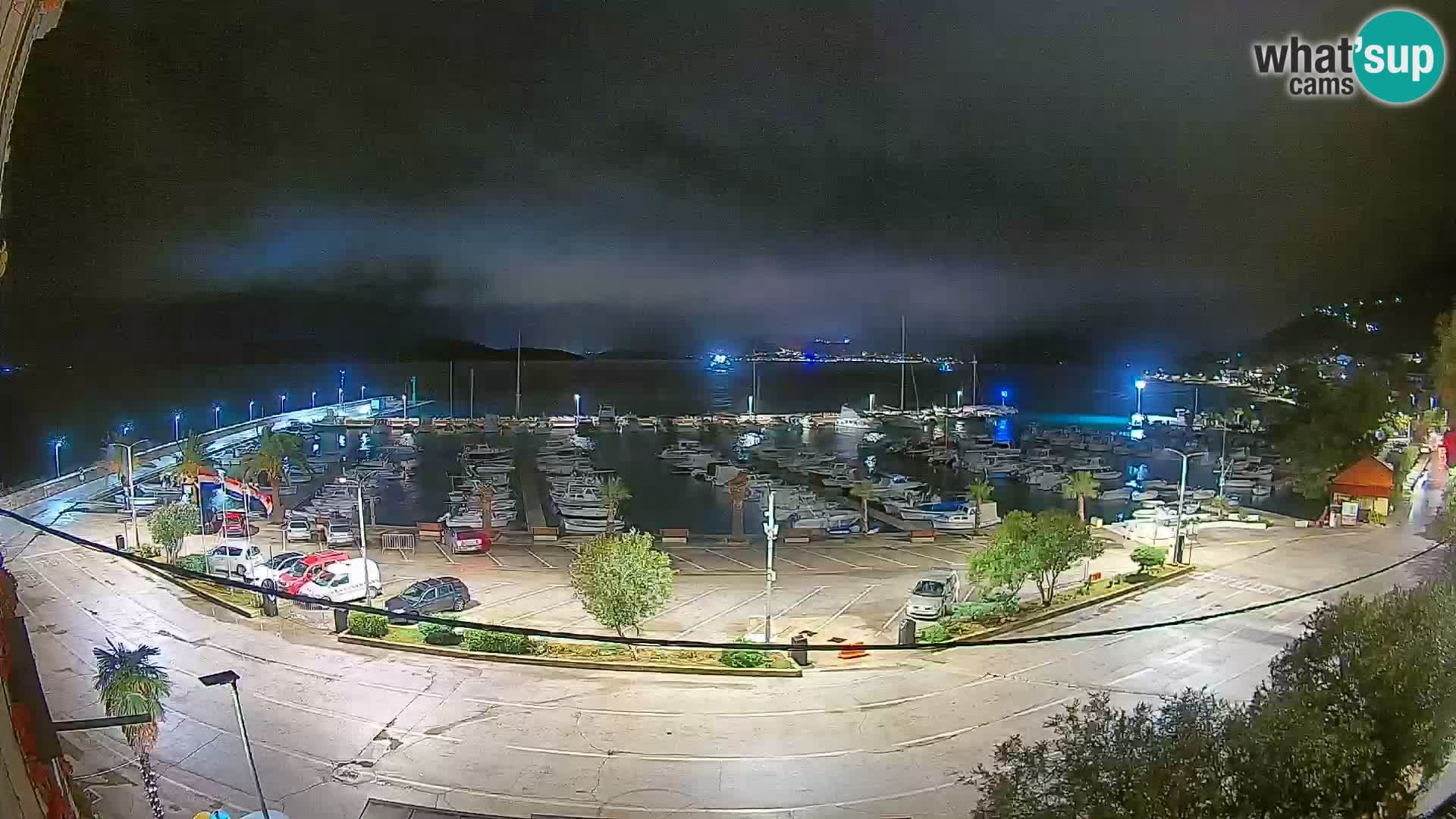 Webcam Orebić Riva – Ferry to Korčula Live
