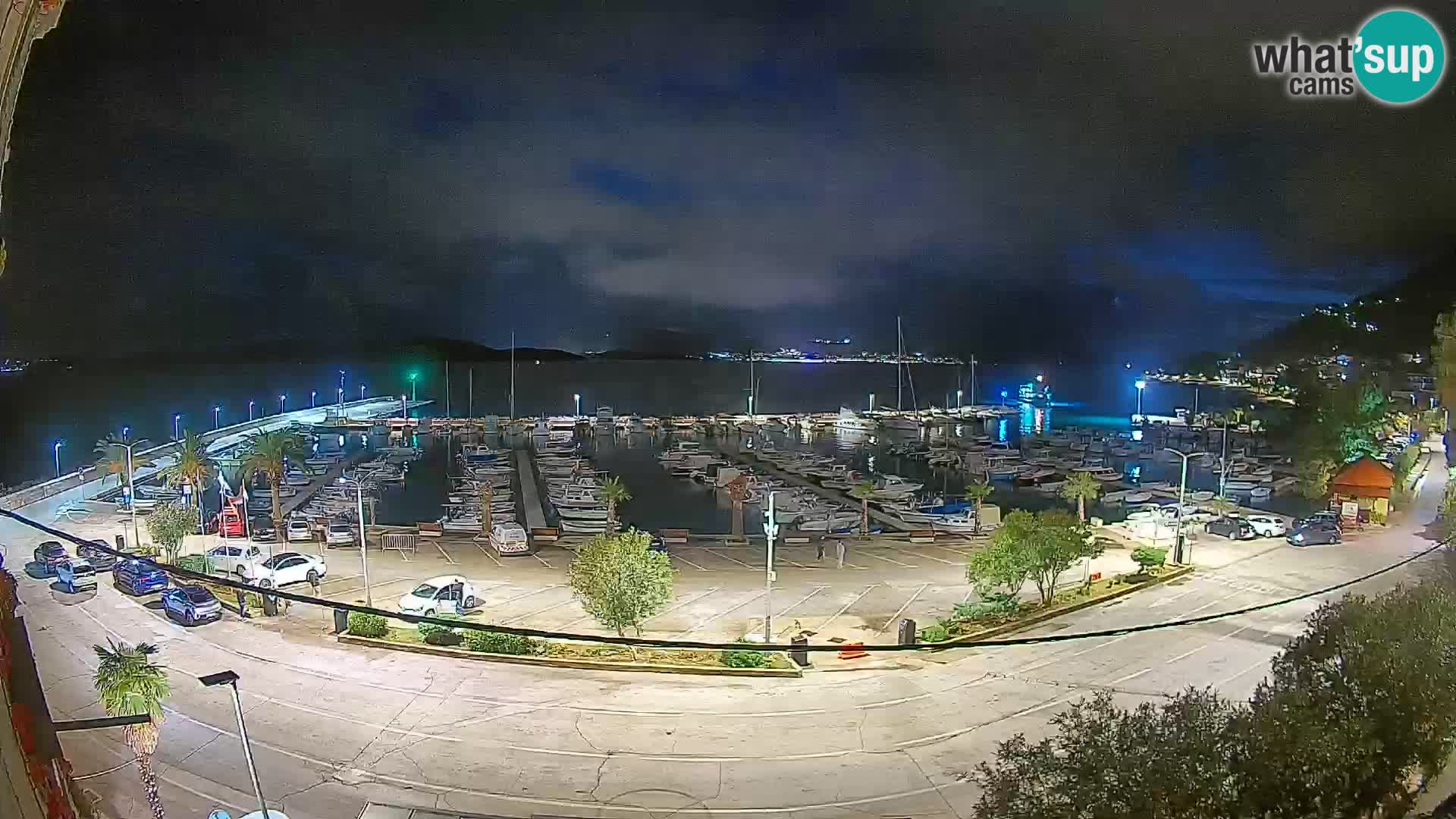 Webcam Orebić Riva – Ferry to Korčula Live