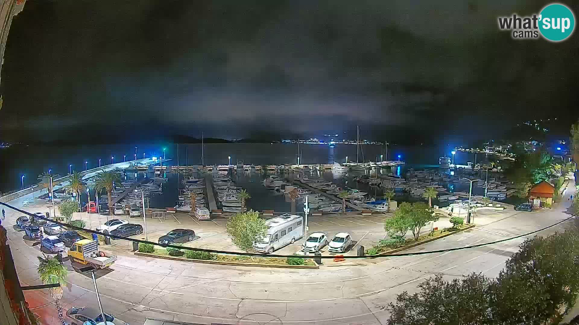 Webcam Orebić Riva – Ferry to Korčula Live