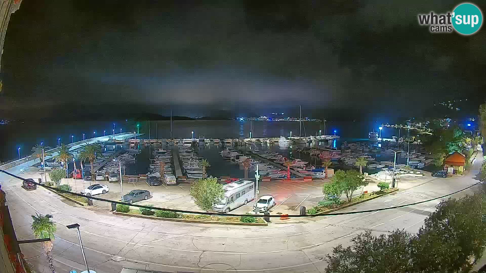 Webcam Orebić Riva – Ferry vers Korčula en direct