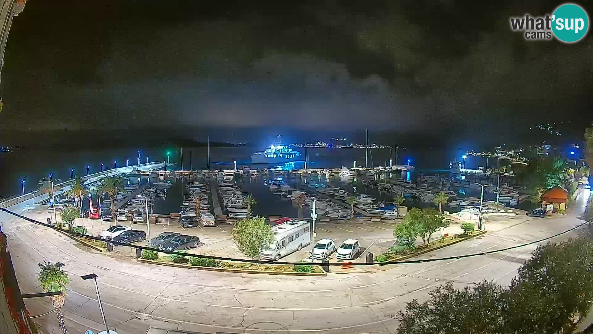 Webcam Orebić Riva – Ferry a Korčula en vivo