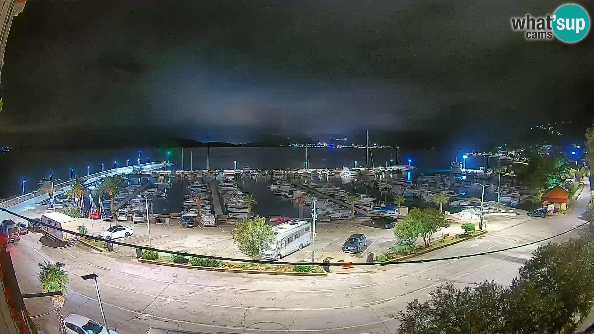 Webcam Orebić Riva – Ferry a Korčula en vivo