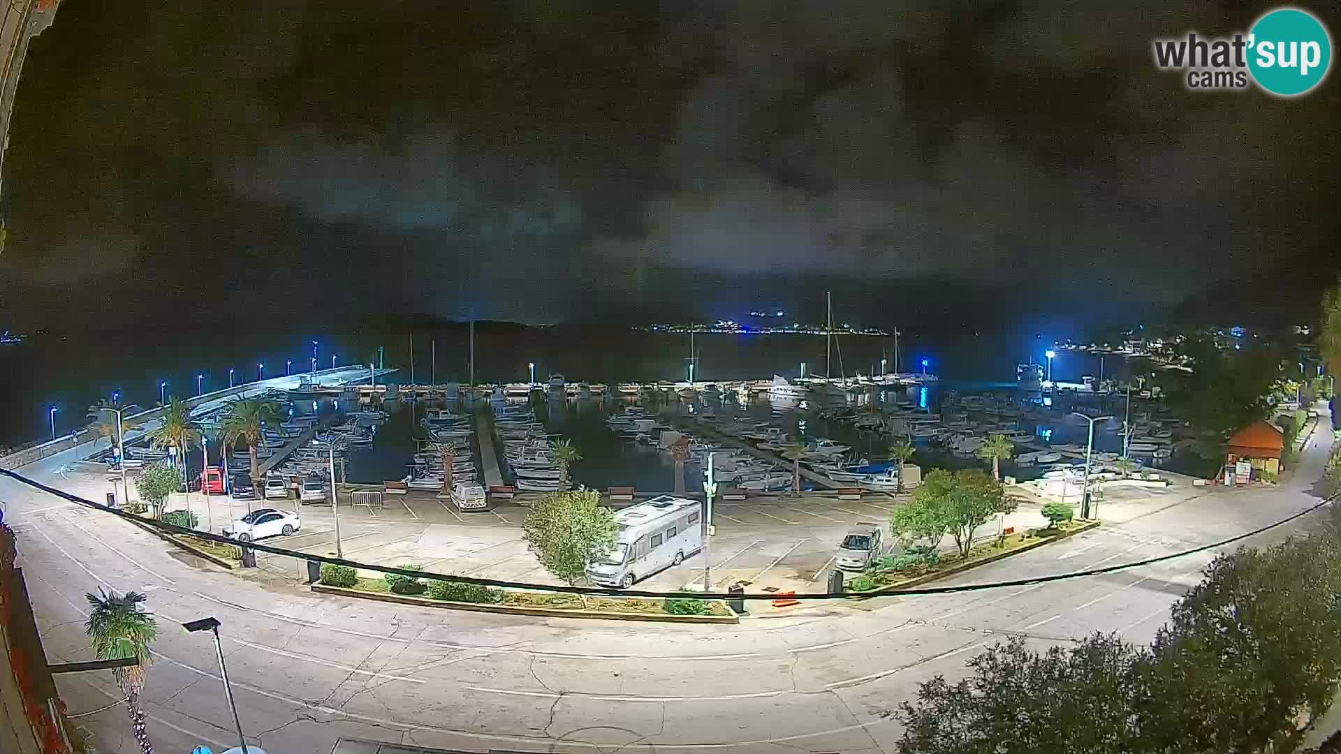 Webcam Orebić Riva – Ferry to Korčula Live