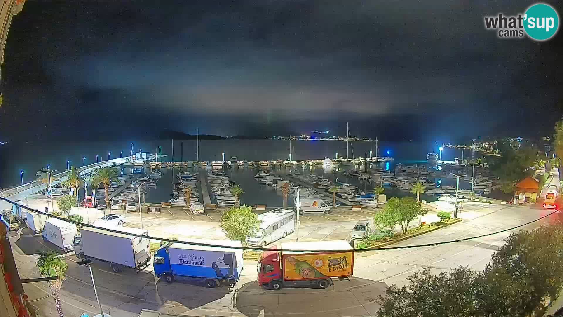 Webcam Orebić Uferpromenade – Fähre nach Korčula Live