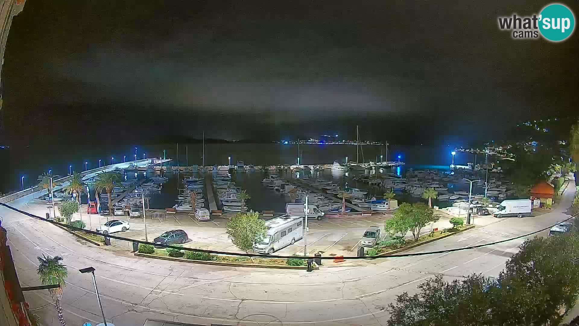 Webcam Orebić Riva – Ferry to Korčula Live