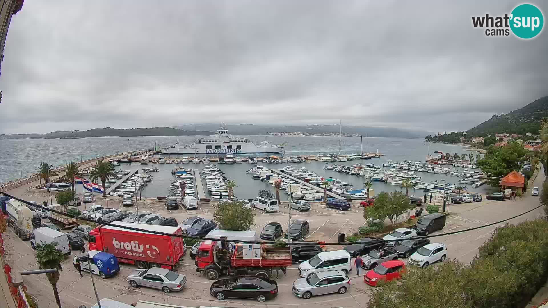Webcam Sabbioncello Riva – Traghetto per Curzola in diretta