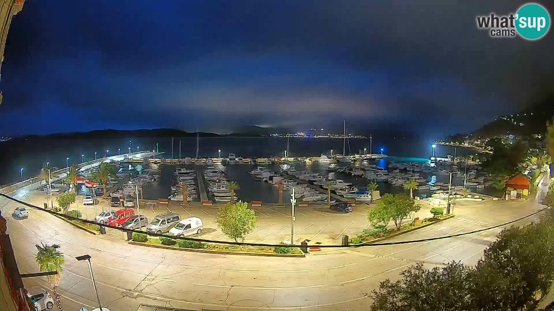 Webcam Orebić Riva – Ferry vers Korčula en direct