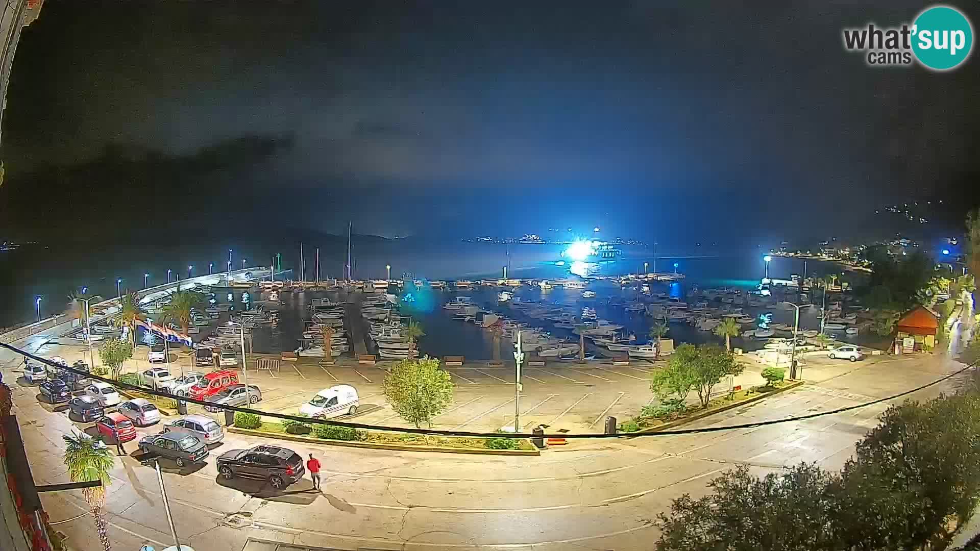 Webcam Orebić Riva – Ferry to Korčula Live