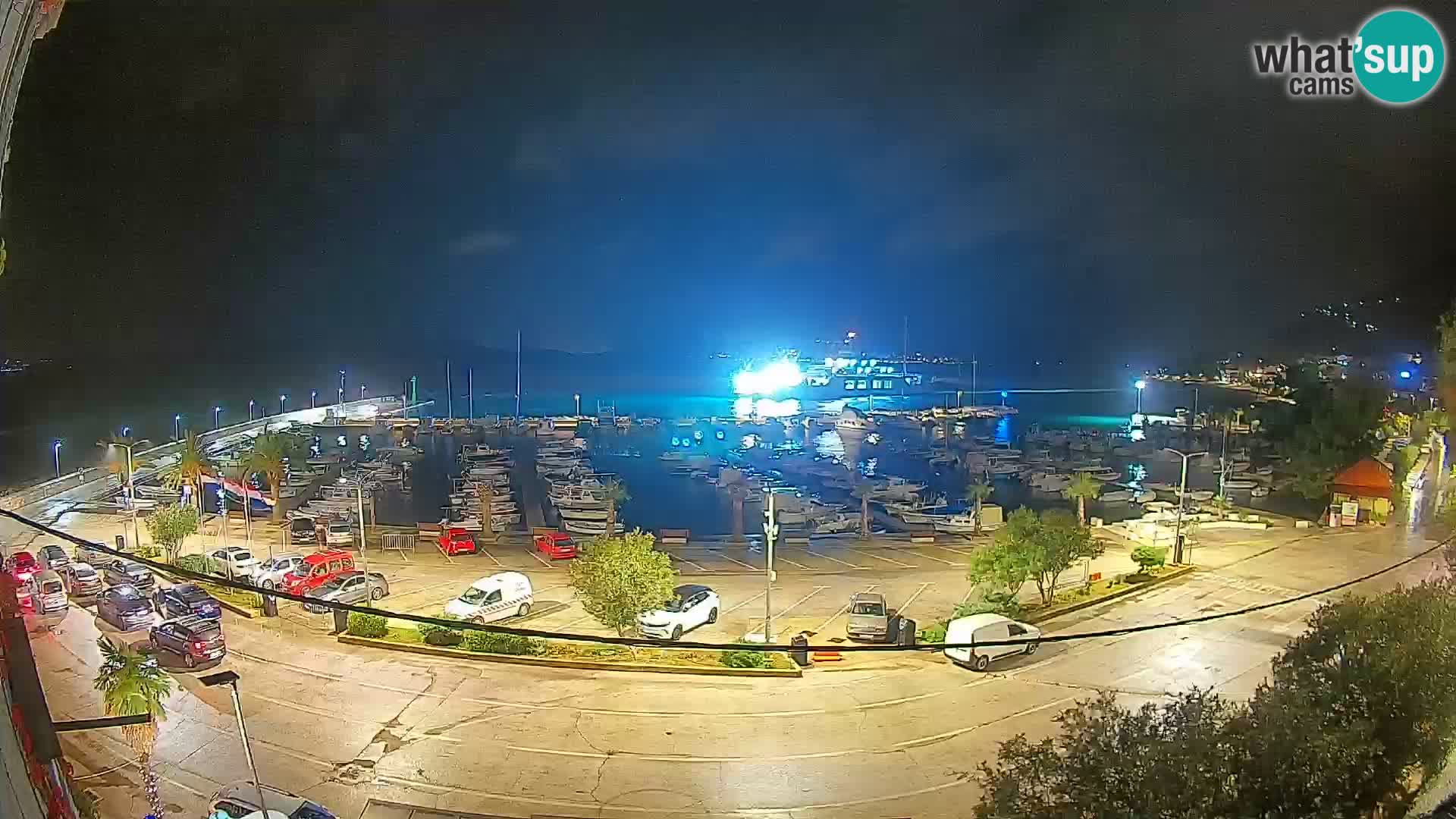 Webcam Orebić Riva – Ferry to Korčula Live