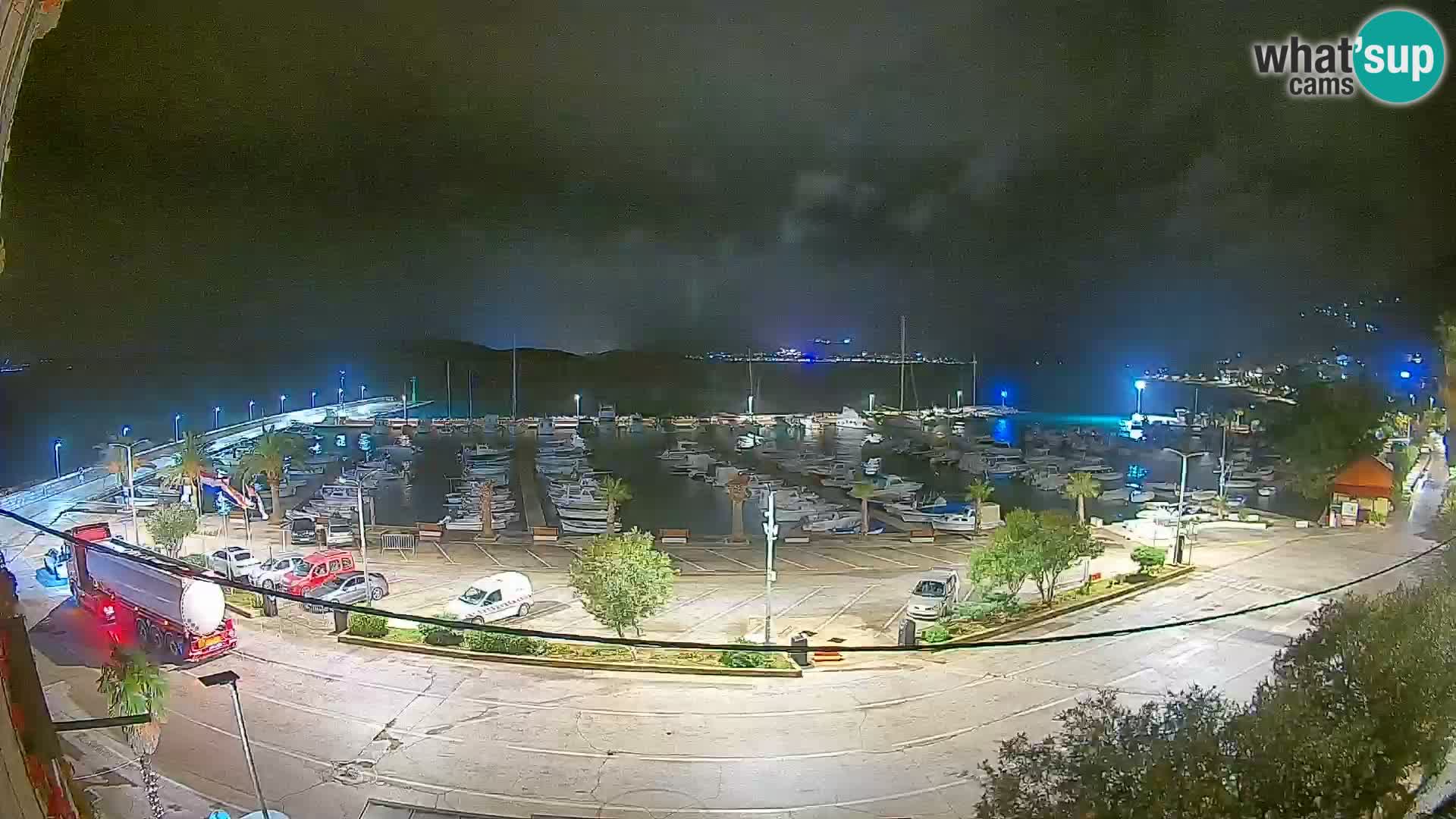 Webcam Orebić Uferpromenade – Fähre nach Korčula Live
