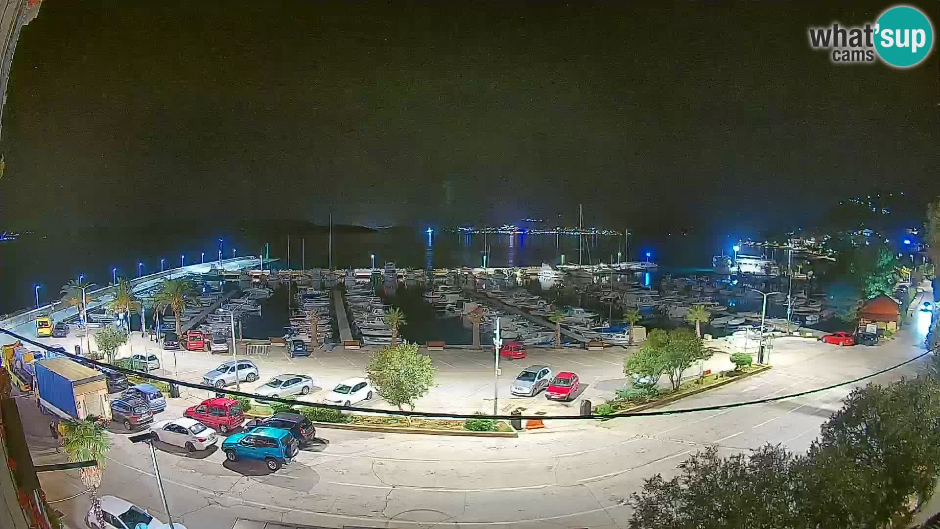 Webcam Orebić Riva – Ferry to Korčula Live