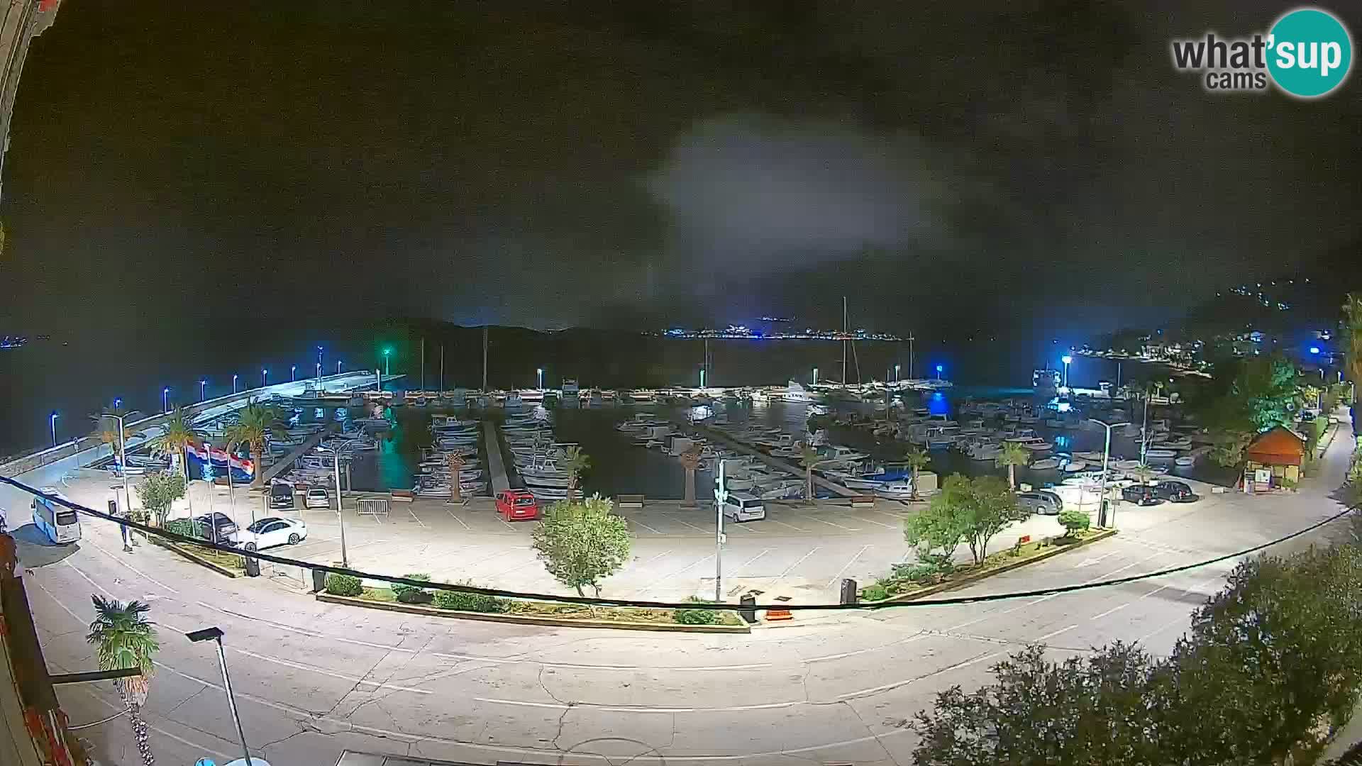 Webcam Orebić Riva – Ferry a Korčula en vivo