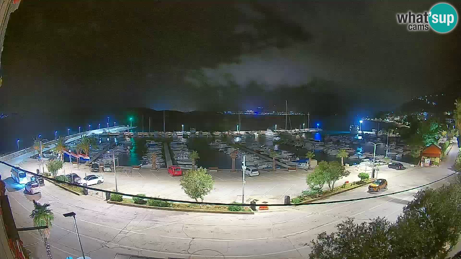 Webcam Orebić Riva – Ferry a Korčula en vivo