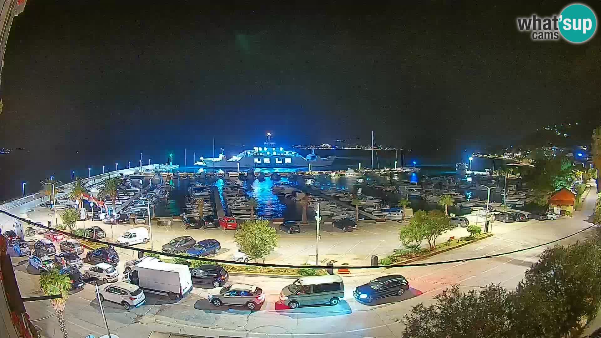 Webcam Orebić Riva – Ferry vers Korčula en direct