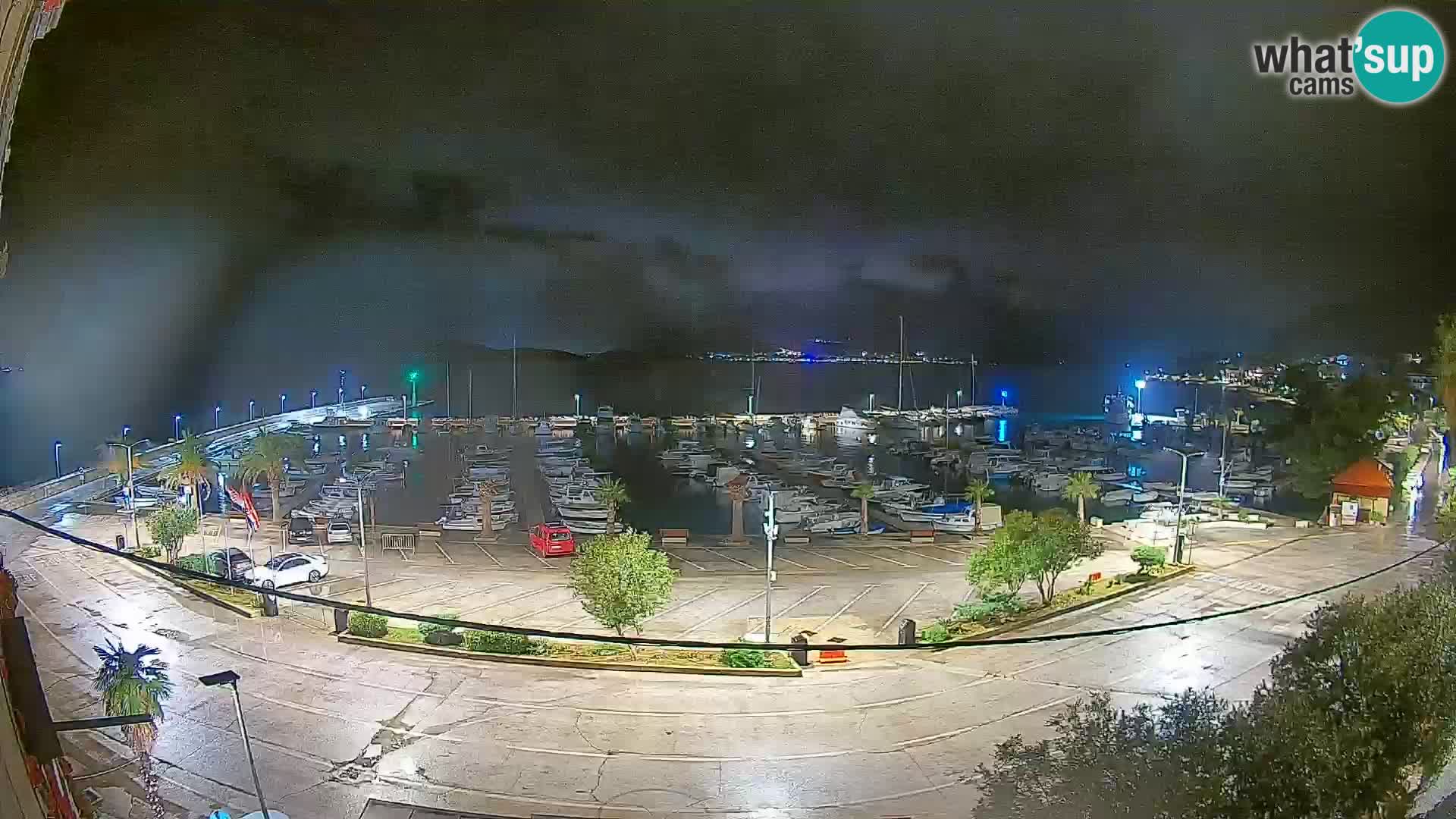 Webcam Orebić Riva – Ferry a Korčula en vivo