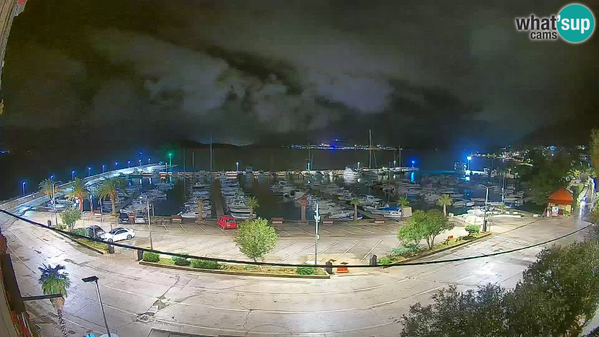 Webcam Orebić Riva – Ferry to Korčula Live