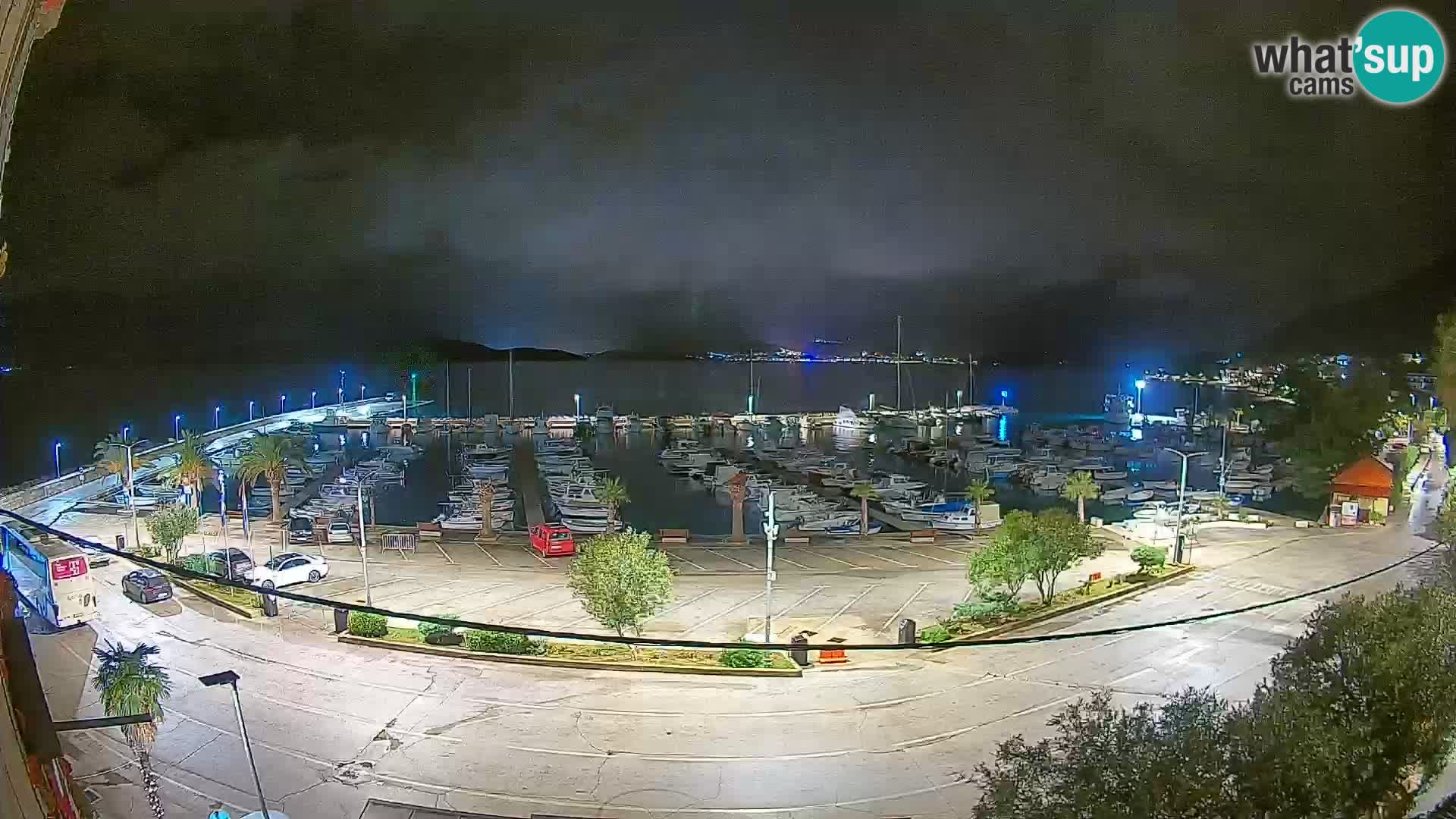 Webcam Orebić Riva – Ferry to Korčula Live