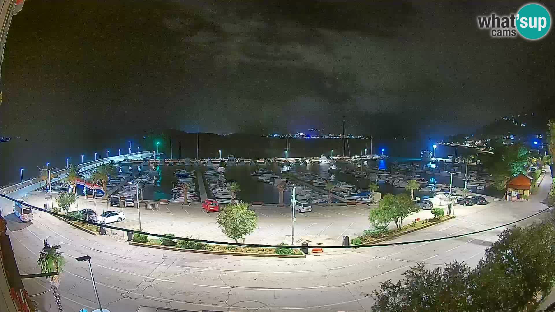 Webcam Orebić Riva – Ferry to Korčula Live
