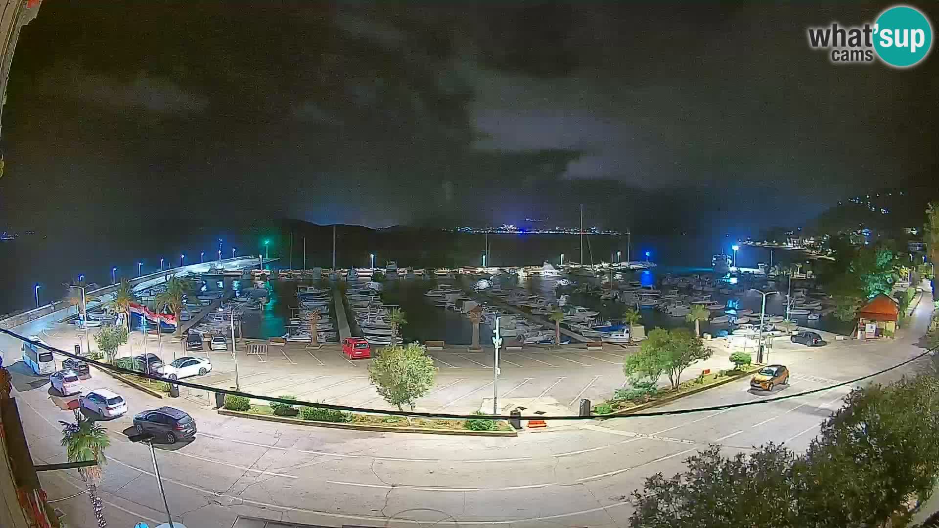 Webcam Orebić Riva – Ferry to Korčula Live
