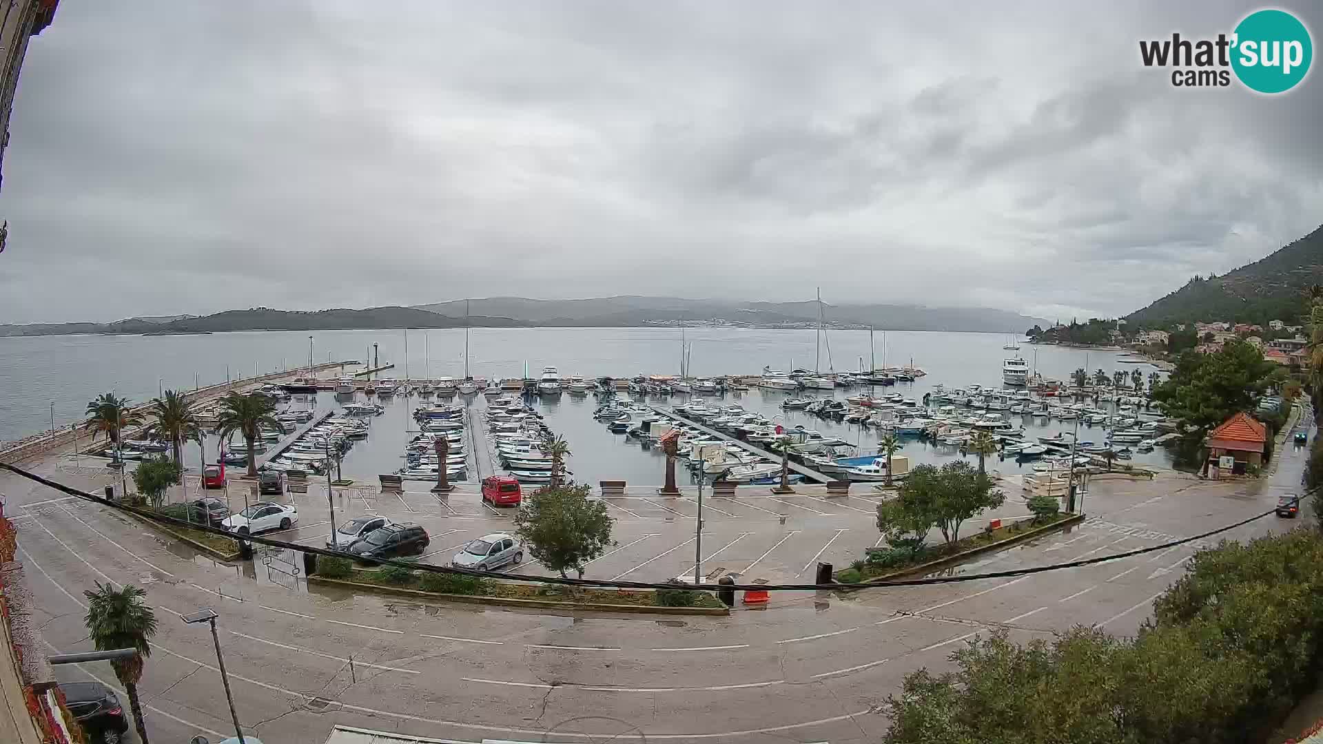 Webcam Orebić Riva – Ferry vers Korčula en direct