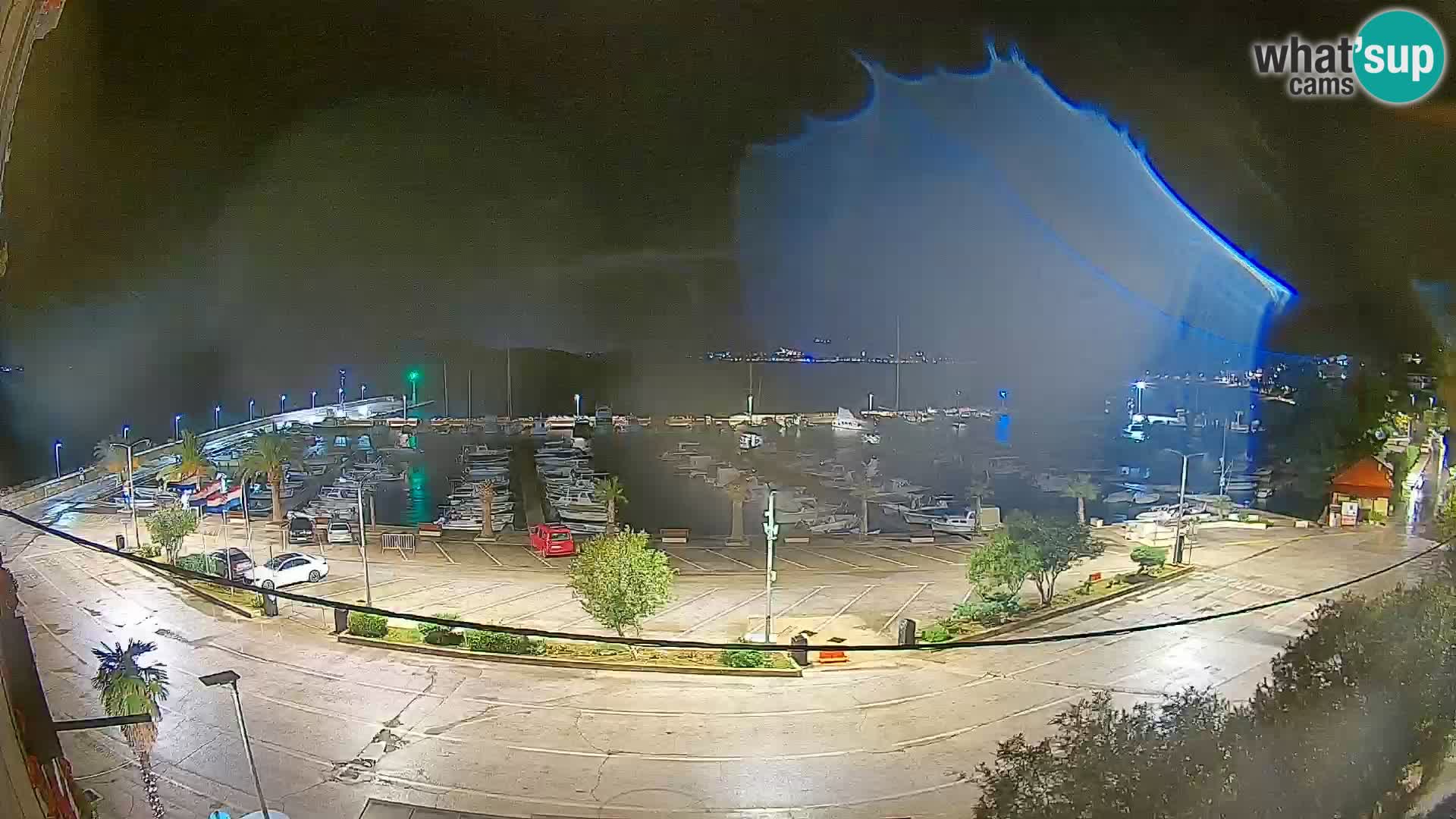 Webcam Orebić Riva – Ferry to Korčula Live