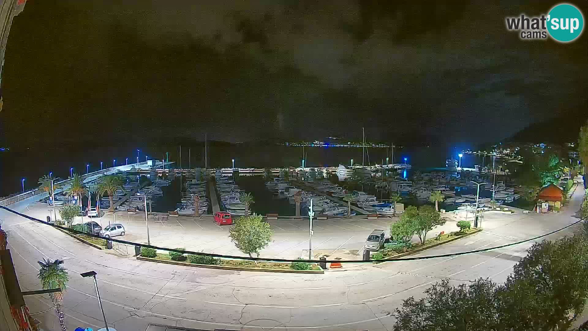 Webcam Orebić Uferpromenade – Fähre nach Korčula Live