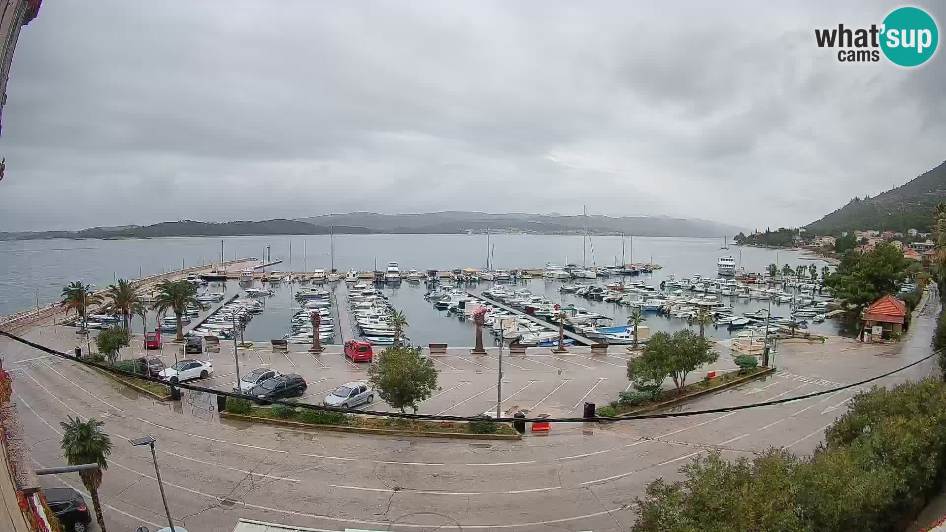 Webcam Orebić Riva – Ferry vers Korčula en direct