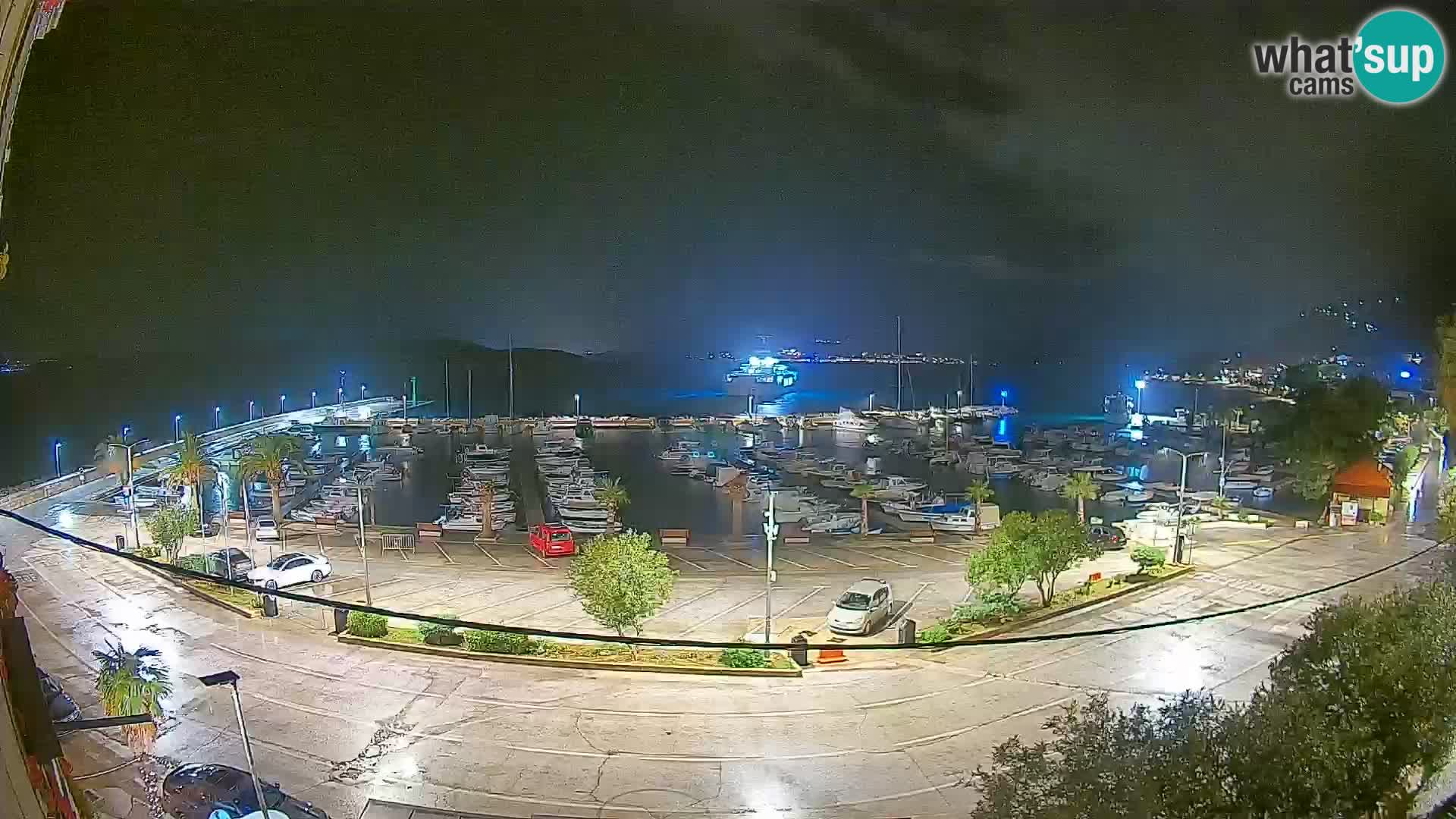Webcam Orebić Riva – Ferry vers Korčula en direct