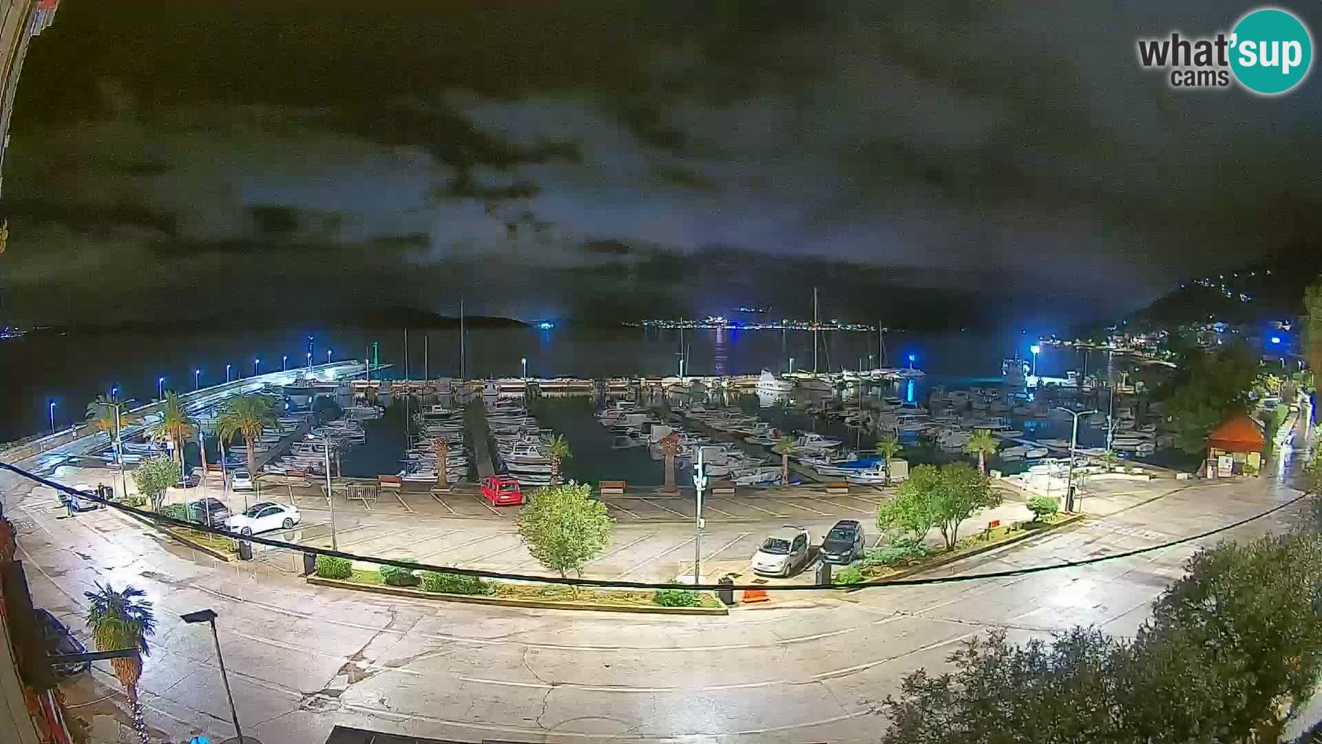 Webcam Orebić Riva – Ferry a Korčula en vivo