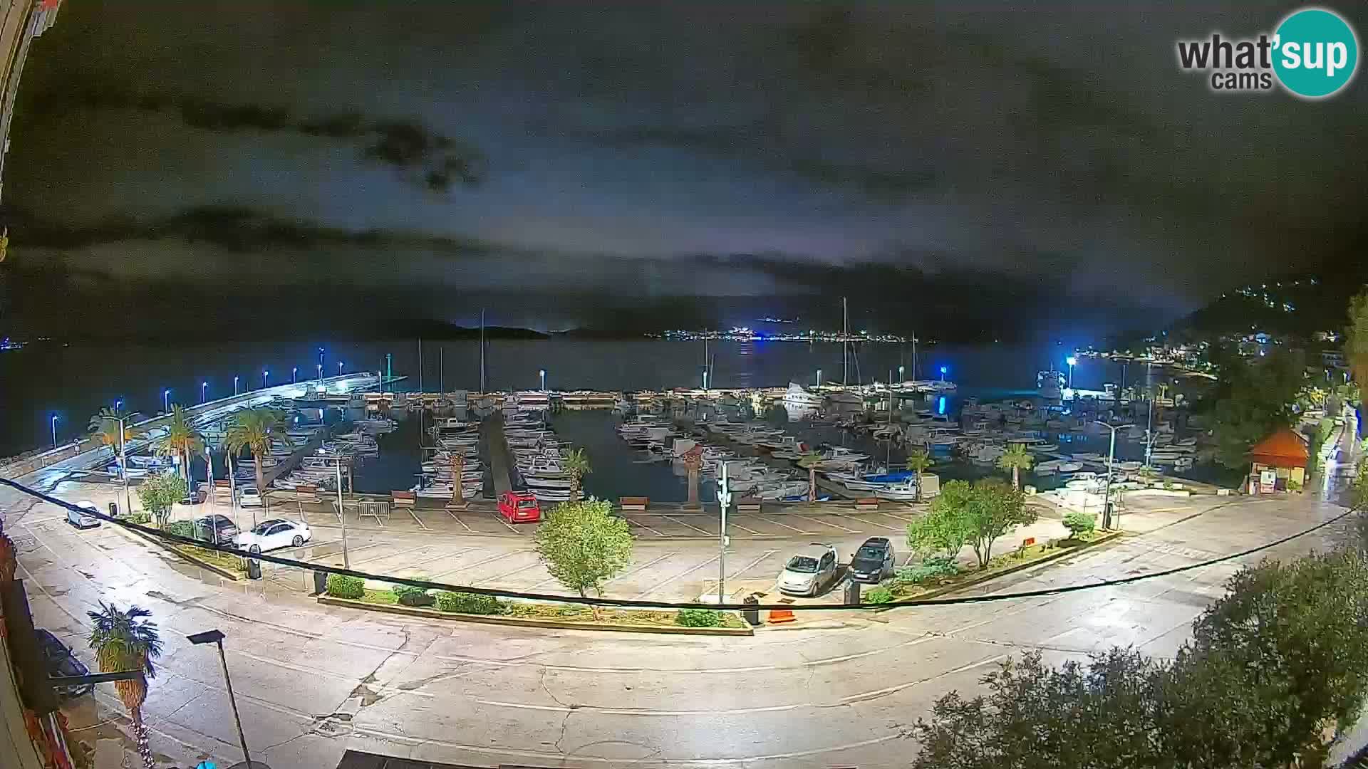 Webcam Orebić Riva – Ferry to Korčula Live
