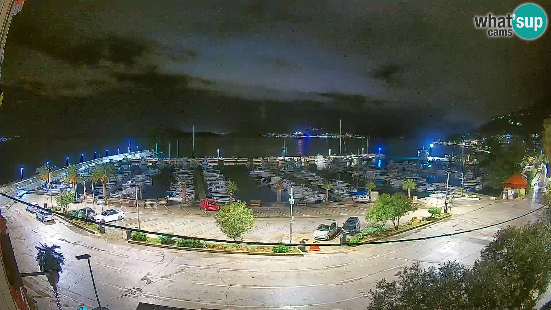 Webcam Orebić Riva – Ferry to Korčula Live