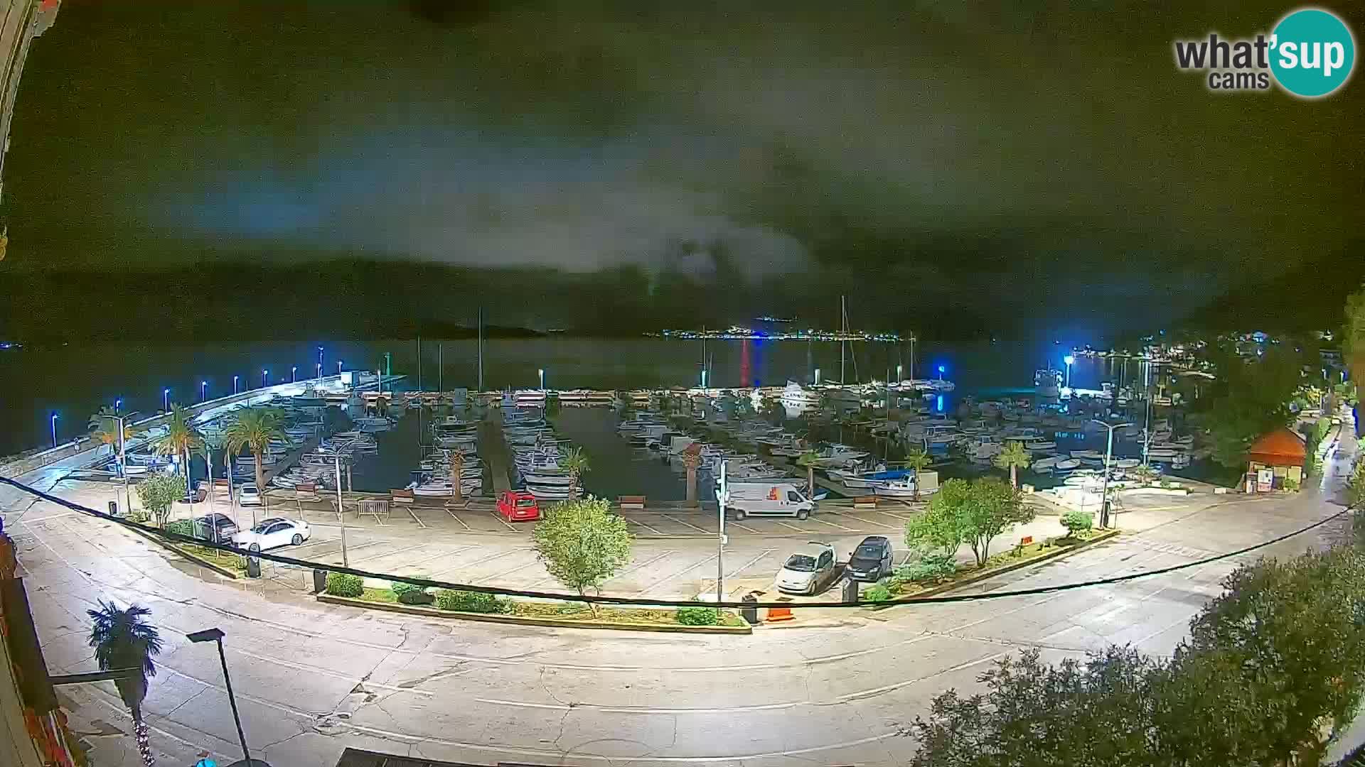 Webcam Orebić Riva – Ferry to Korčula Live