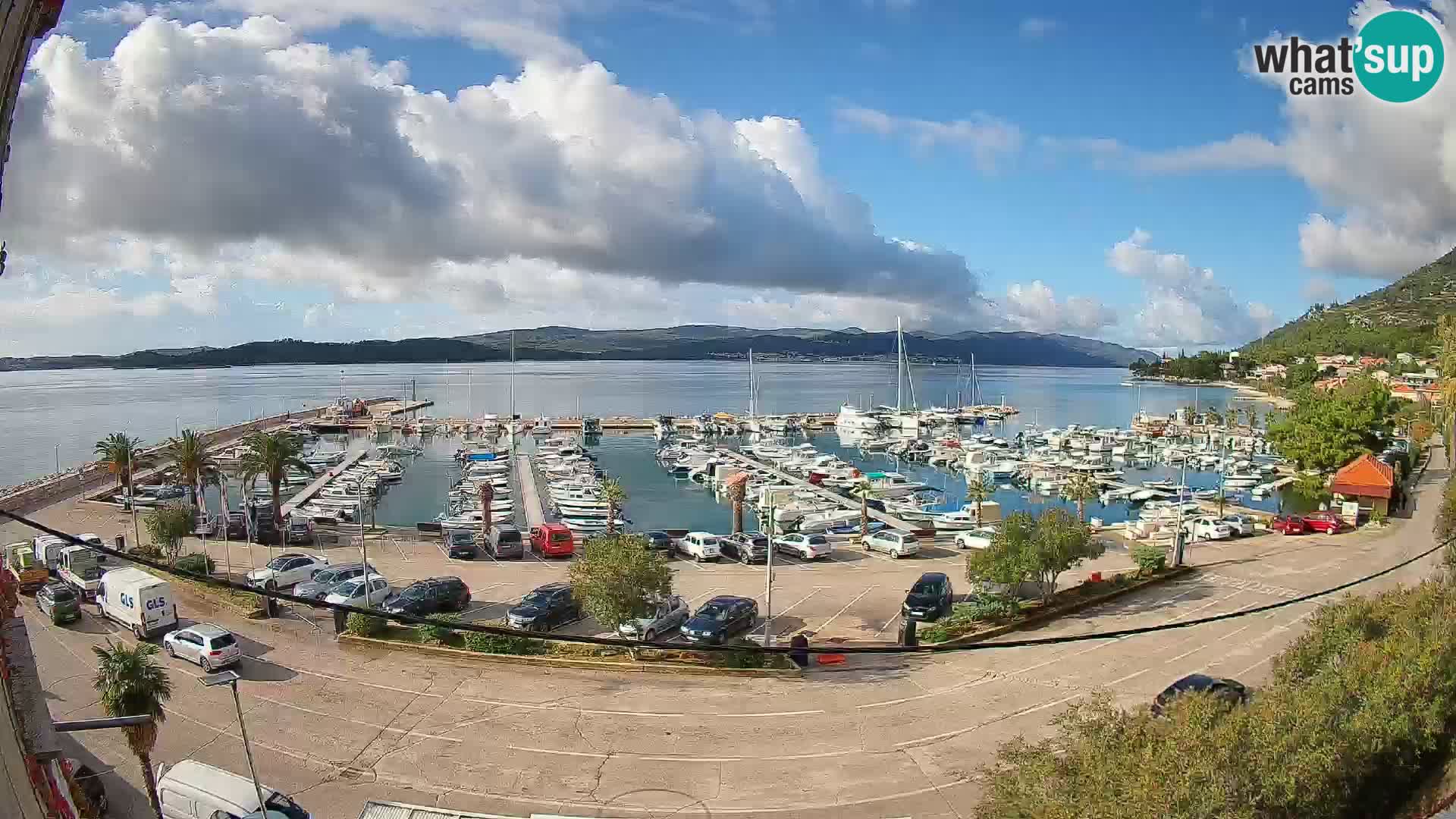 Webcam Orebić Uferpromenade – Fähre nach Korčula Live