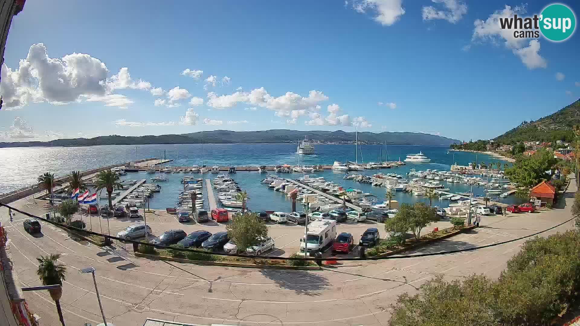 Webcam Sabbioncello Riva – Traghetto per Curzola in diretta