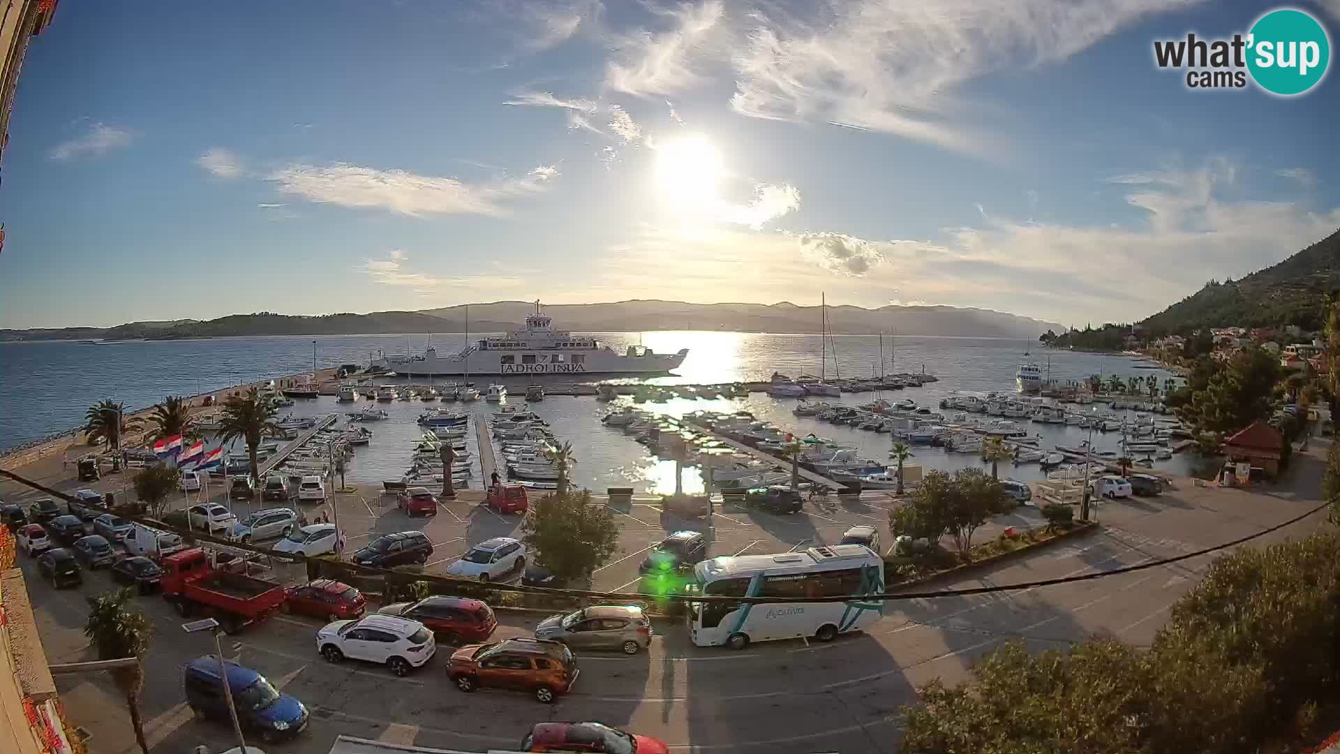 Webcam Sabbioncello Riva – Traghetto per Curzola in diretta