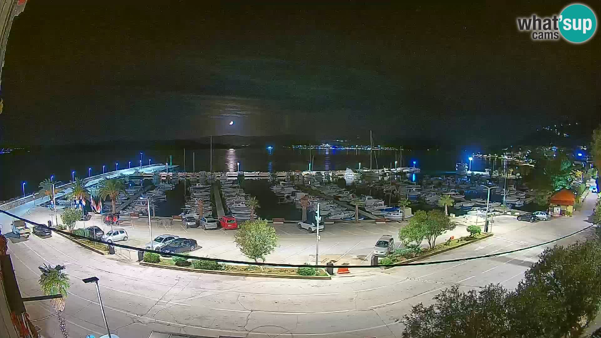 Webcam Orebić Uferpromenade – Fähre nach Korčula Live