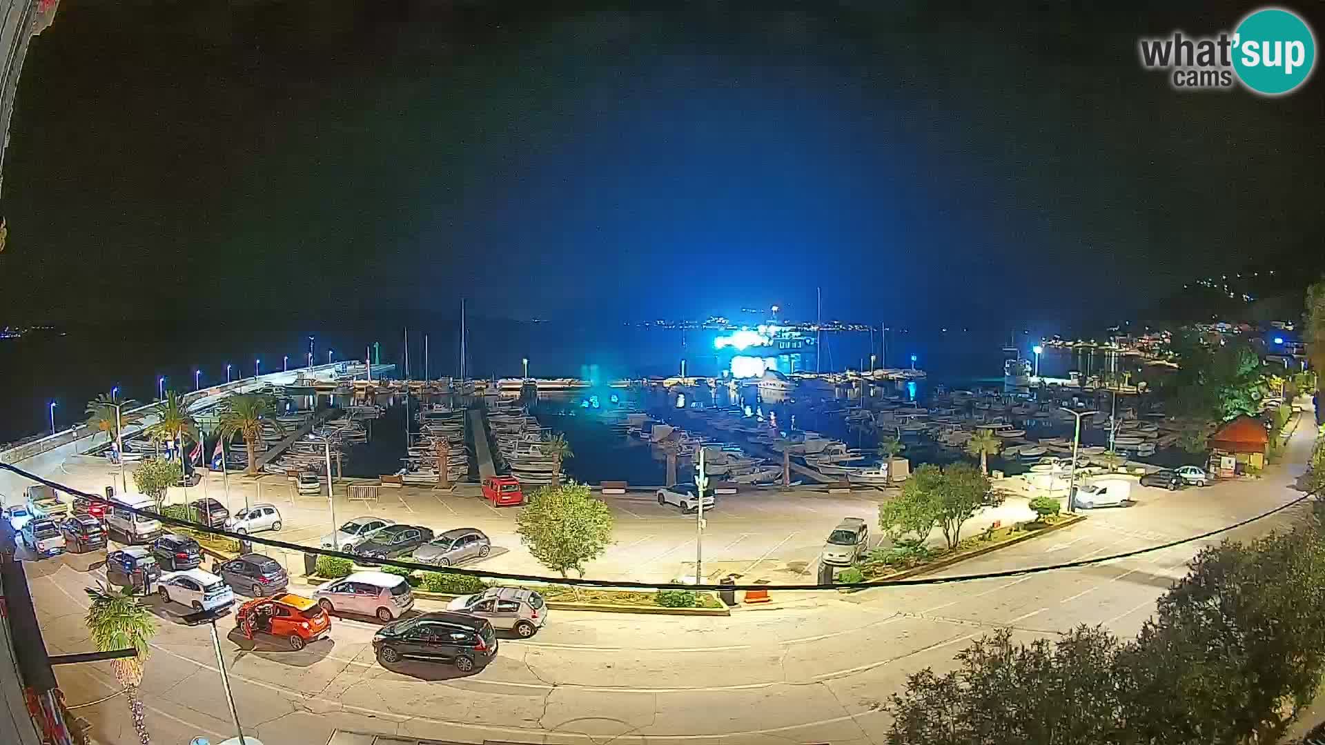 Webcam Orebić Riva – Ferry a Korčula en vivo