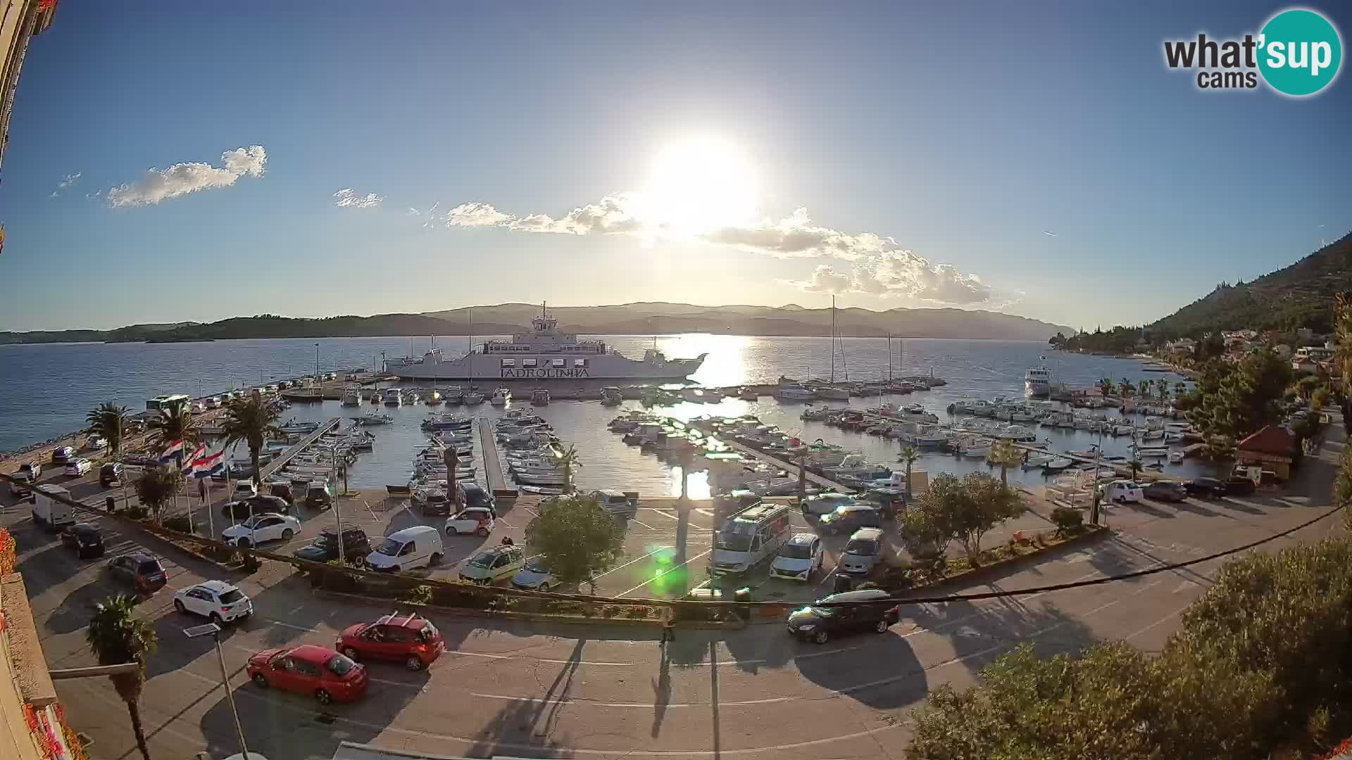 Webcam Sabbioncello Riva – Traghetto per Curzola in diretta