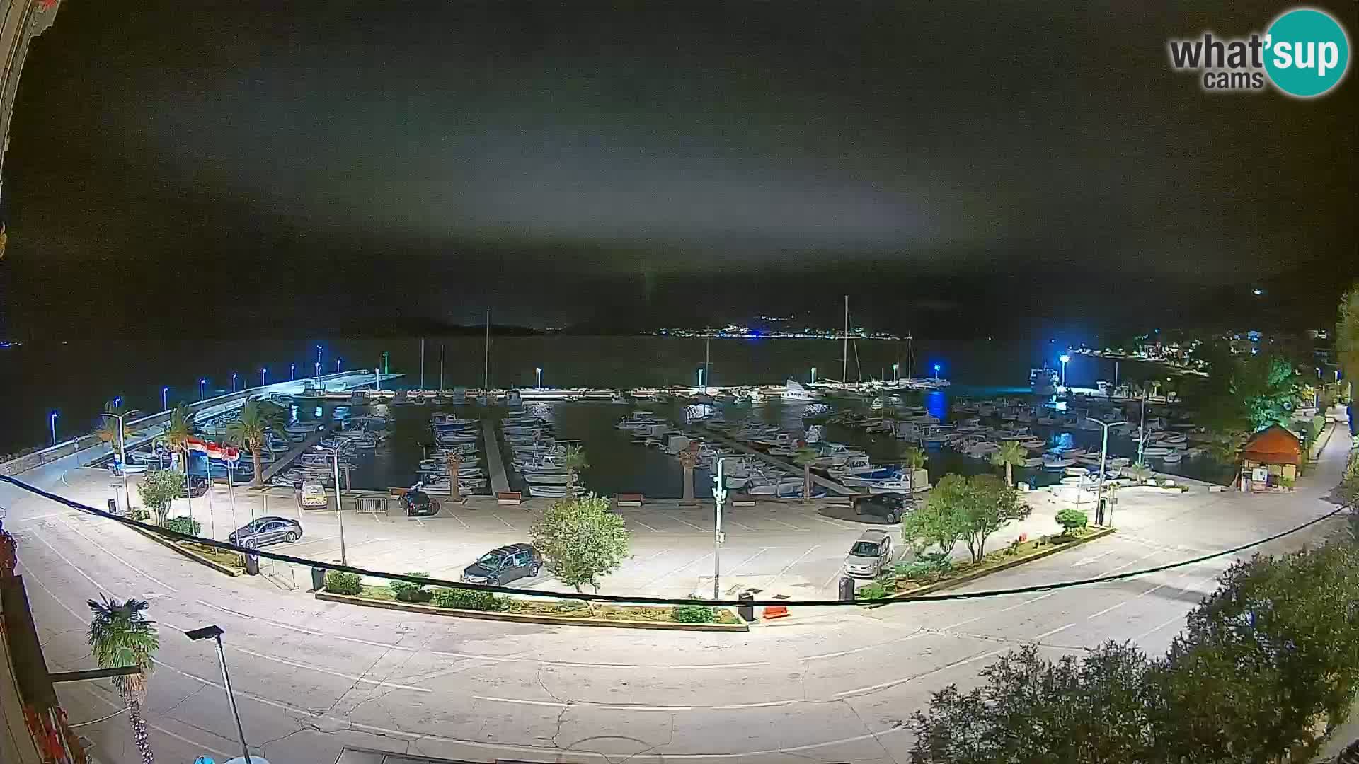 Webcam Orebić Riva – Ferry to Korčula Live