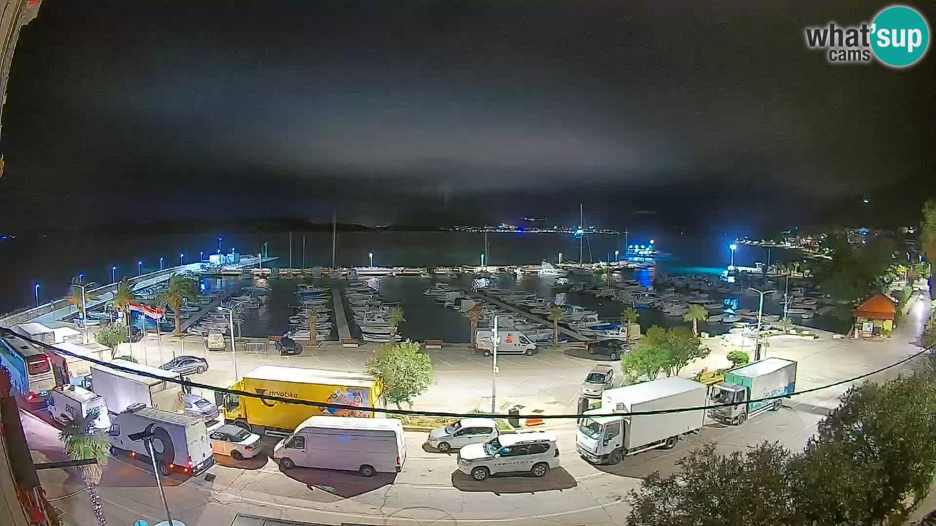 Webcam Orebić Uferpromenade – Fähre nach Korčula Live