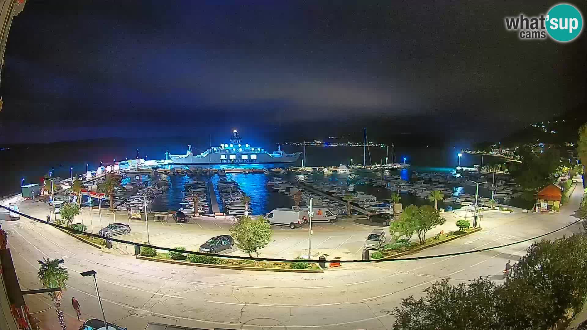 Webcam Orebić Riva – Ferry vers Korčula en direct