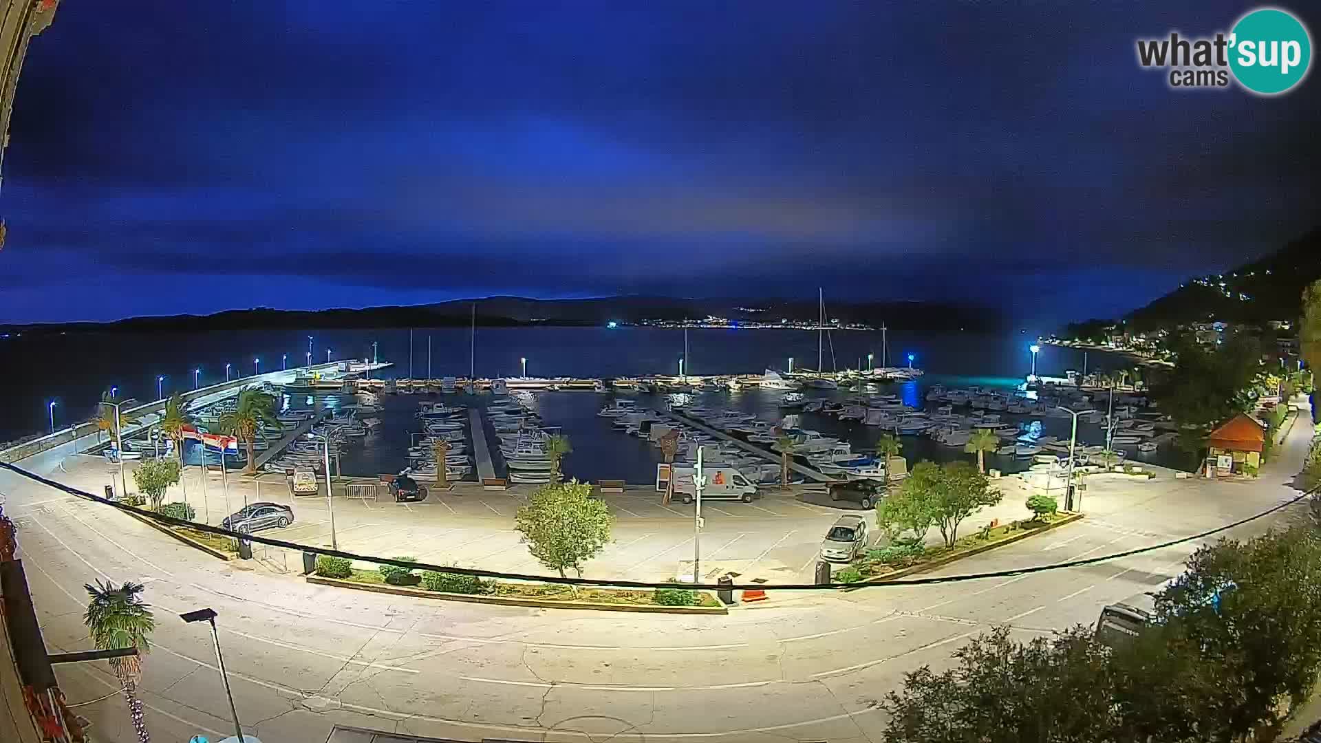 Webcam Orebić Riva – Ferry to Korčula Live