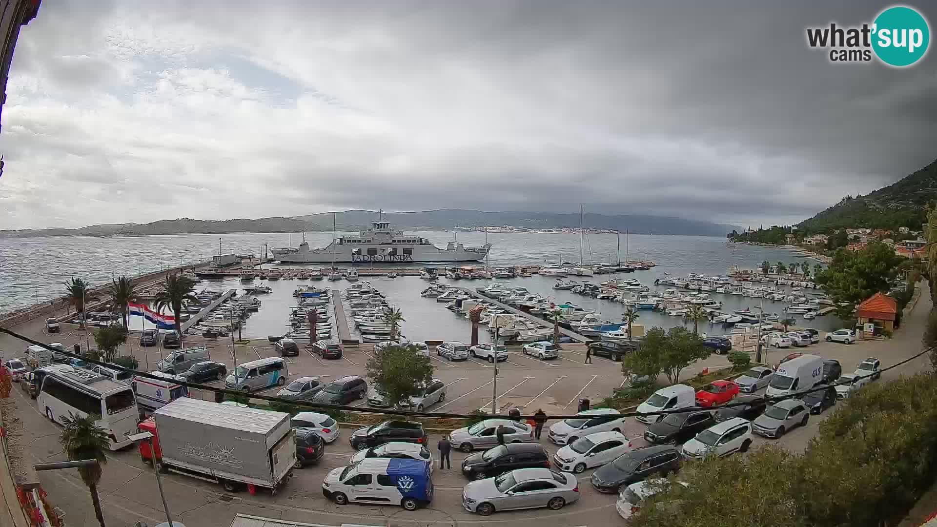 Webcam Sabbioncello Riva – Traghetto per Curzola in diretta